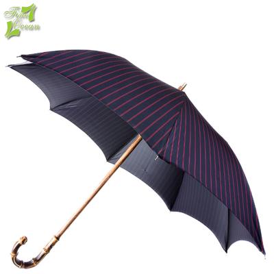 China 2021 Modern New Product Wholesale High Quality Automatic Handle Stick Folk Bamboo Umbrella for sale