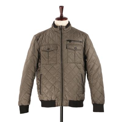 China Wholesale Custom Mens Winter Quilted Man Coat Winter Fleece Windproof Padded Padding Plus Size Jacket for sale