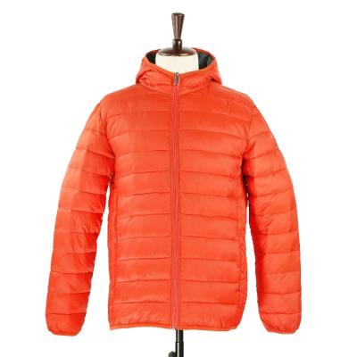 China Regular trend of 2020 fashions down filling jacket with fully striped hoods for men's casual wear for sale