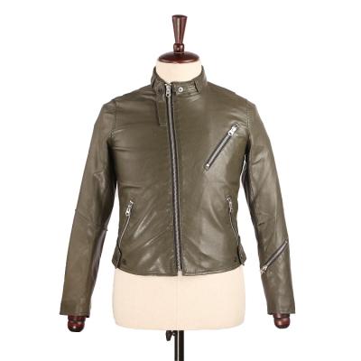 China 2020 Hot Ladies Style Motorcycle PU Leather Jacket Jackets Wholesale for sale