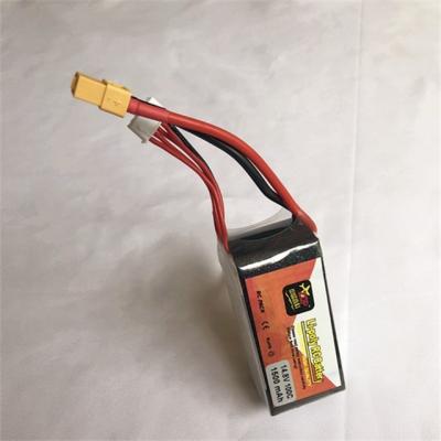 China Toys 14.8V 1500mAh 100C Battery Pack For RC Brushed Monster Truck for sale