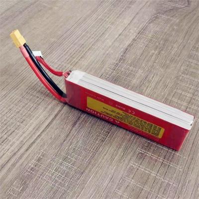 China Toys 11.1V 5000mAh 3S 60C LiPo Batterywith JST Connector for sale