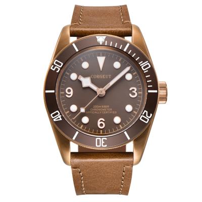 China Water Resistant 41mm Corgeut Waterproof Sapphire Men Automatic Mechanical Wristwatches for sale