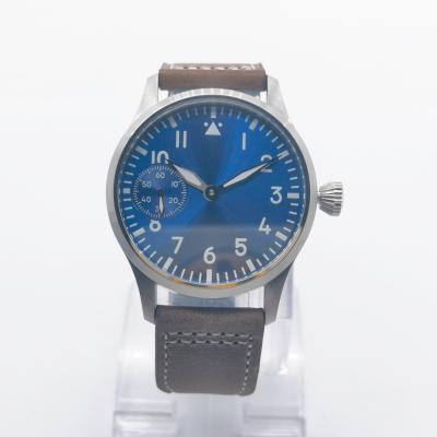 China Hot Sale Sterile Dial Sapphire Men Manual Mechanical Watches 42mm Corgeut Water Resistant for sale