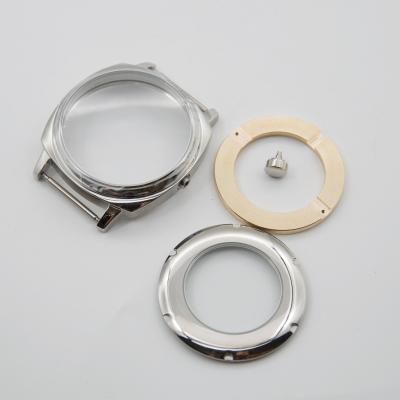 China PVD Brushed 42mm Automatic ETA 2836 Miyota 82 Series 316L Movement Stainless Steel Watch Cases for sale