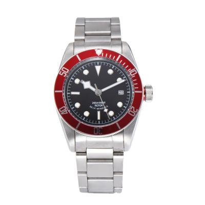 China Custom Logo DIVER 41mm Corgeut Sapphire Waterproof Mechanical Automatic Mens Watches for sale