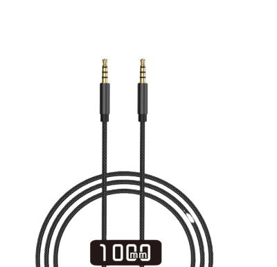 China DVD Player WiWU 3.5mm Male To High Fidelity Aux Audio Cable 100cm Aux Audio Cable. male stereo audio nylon braided rope for phone speaker for sale