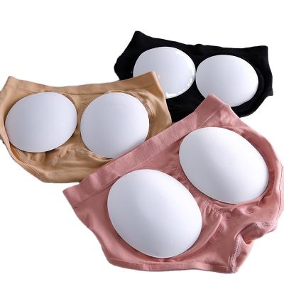 China Viable Women Padded Lift Up Panties Butt Lifter Shaper Hip Buttocks Hip Pads Control Invisible Panties Briefs Underwear Lingerie for sale