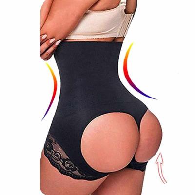 China Breathable Waist Trainer Body Shaper Hollow Out Plus Size Tummy Butt Lifter Women High Waist Trainer Shorts Shapewear Plus Size Large 4XL 3XXL for sale