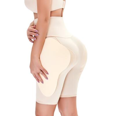 China Breathable Women Tummy Control Butt Lift Panties Compression Shorts High Waist Trainer Body Shaper Hip Pads Enhancer Booty Lifter for sale