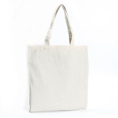 China Customized Colorful Printing Reusable Promotional Wholesale Blank Canvas Folding Tote Bag for sale