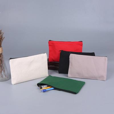 China Fashion Large Capacity Canvas Cotton Bag Cosmetic Bag Pouch Bag High Quality for sale