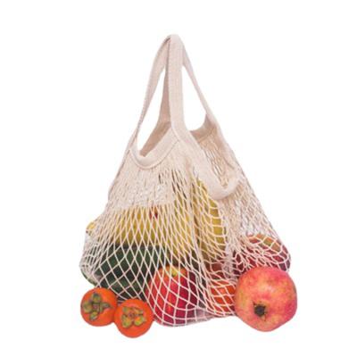 China Reusable Cheap Large Vegetable Fruit Organic Folding Mesh Shopping Bags for sale