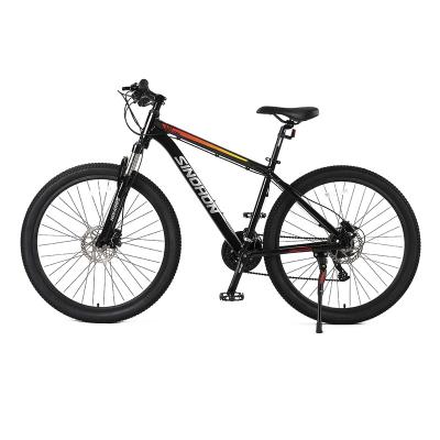 China Custom Disc Brakes 24 Speed ​​Oily Classic Black Color Big Ride SINOHON 27.5 Inch Mountain Bike for sale