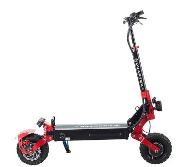 China Unisex Electric Scooters 11 Inch 2 Wheels 2400W Power Battery Time Charging Electric Scooter for sale