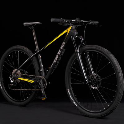 China High Quality 29 Inch MEN'S Carbon Fiber City Sport SUV Mountain Road Bike Bicycle With 12 Speed ​​Hard Frame for sale