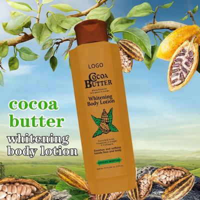 China High Quality 500ml Cocoa Butter and Body Lotion Organic Coca Butter Men's Whitening Hand Whitening Body Lotion for sale