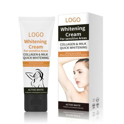 China Whitening Amazon Private Label Whitening Smell Creams Anal And Vaginal Underarms Whitening Underarm Cream for sale