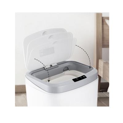 China Sustainable Wholesale Dust Bin Sensor Waste Bin Touchless Smart Dust Bin for sale