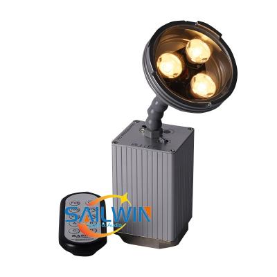 China Warm White Stage Light 9W 3200K LED Pinspot Battery Operated Lights For Wedding Party for sale