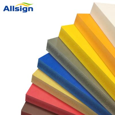 China Printing Hot Selling Short Delivery Time Waterproof PVC Foam Board Colored Rigid Sheet for sale