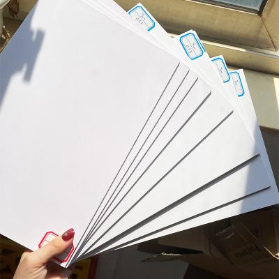 China Factory supply light weight 3mm 5mm thickness direct cut printing to class white glossy exterior pvc foam sheet forex pvc foam board for sale