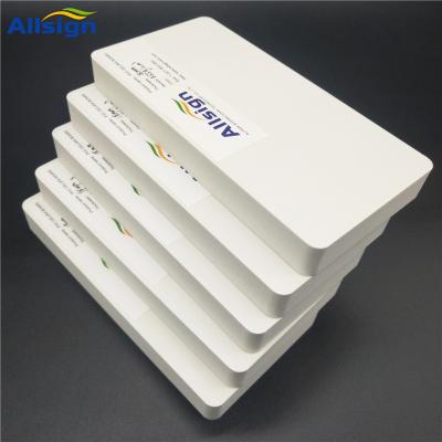 China Allsign Forex 10mm 15mm 18mm Wholesale White PVC Celuka Foam Rigid Board 20mm Printing For Signs Display for sale