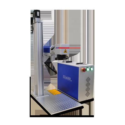 China 2.5D air-cooled 2D EZCAD3.0 original 20W 30W 50W 60W 80W JPT LP/Mopa Raycus Mini Fiber Laser Marking Machine for non-metal metal for sale