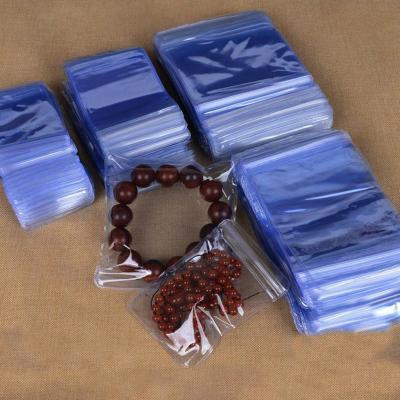 China Self-Seal Plastic Thick Clear Bag Jewelry Self-Seal Thick Clear Bag Zip Lock Zipper Bag Zipper Security PVC Storage Packaging Bags for sale