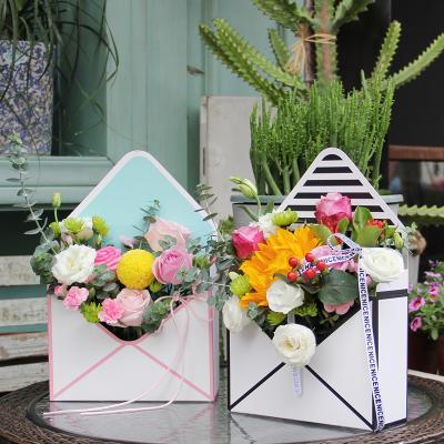 China New Flower Box Flower Wrapping Gift Box Flower Arrangement Paperboard Flower Arrangement Cardboard Gift Box Custom Packaging Gift Wrapping Paper Box for sale