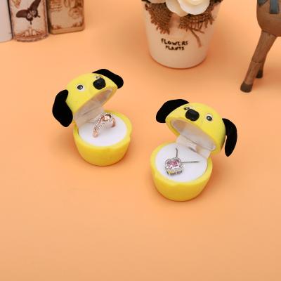 China Luxury Animal Jewelery Packaging Box Jewelry Packaging Box Necklace Earrings Jewelry Storage Box Puppy Bride Accessories Ring Jewelry Packaging for sale