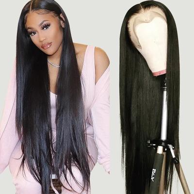 China Silky Straight Wave 150% Density Lead HD Lace Front Wig Soft Lace Front Wig Women Brazilian Bengal Color Full Lace Frontal Human Wig for sale