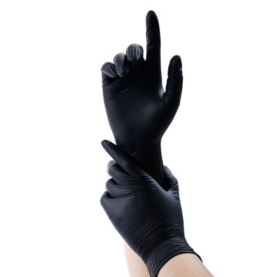 China Use for Hot-selling Nitrile Household Safety Powder Nitrile Glove Kitchen White Examination Medical Hand Free Gloves Non Sterile Gloves for sale