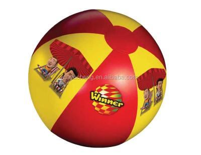 China Toy Inflatable Inflatable Beach Ball with Logo for Promotion for sale