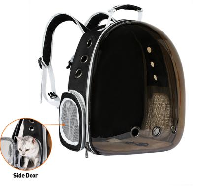 China Breathable Carrier Airline Approved Weekend Portable Organizer Space Travel Capsule Bubble Cat Dog Pet Bag Breathable Carrier Backpack for sale