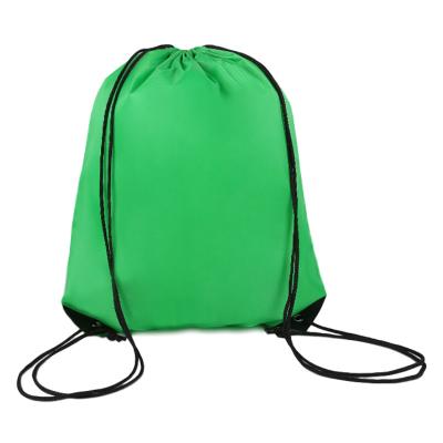 China Factory Lightweight Cheap Custom Drawstring Backpack Lightweight Bag for sale