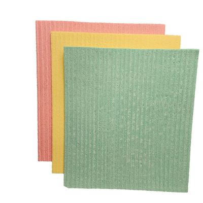 China Sustainable Kitchen Microfiber Cellulose Polyurethane Sponge Cloth Microfiber Cleaning Cloths Disposable for sale