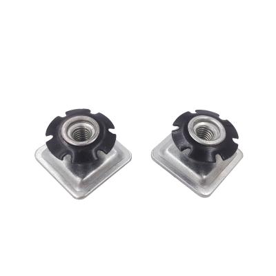 China Heavy Industry OEM Fasteners Double Spring Threaded Star Nut Tube Insert Connectors for sale