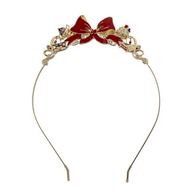 China Fashion New Fashion Gold Plating Zinc Hairband Terrific Tea Princess Party Headband for sale