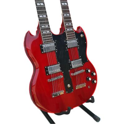 China MSR Guitar Electric Guitar Mahogany Neck 6&12 Double Strings Mahogany Body for sale