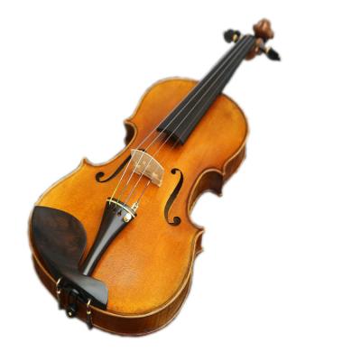 China On his thirty-one 4/4 raw normal/quality Violin Guarneri del Gesu 1744 10F Aged/Old/WormFinish model for sale