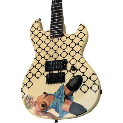 China Hot Selling Cheap Basswood Electric Guitar Musical Instrument Factory Price Ready To Ship OEM Accepted for sale