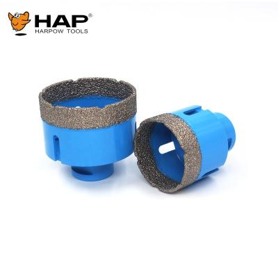 China Can Work No Water Granite Marble Drilling M14 Welded Diamond Hole Saw Drill Bit for sale