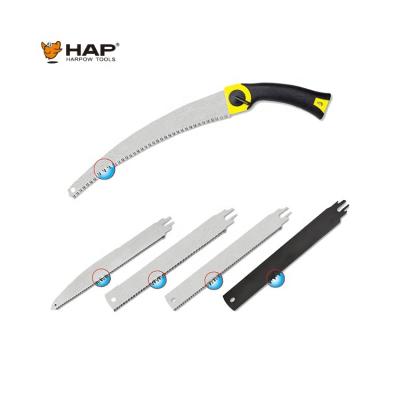 China Good Quality Quick Cut Wood Pruning Saw Camping Saw With 5 Replaceable Blades for sale