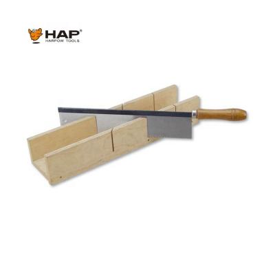 China Bestseller Wooden Hand Saw Back Saw With 400mm Fiberboard Miter Box for sale