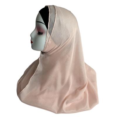 China Wholesale Hot Selling Chiffon Crepe Long Pleat Hijab Chiffon With Gold Line Crepe Scarf For Muslim Hijab Shawl Scarf for sale