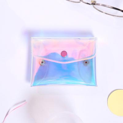 China Laser Makeup Bag Custom Waterproof Lady Use Custom Makeup Bag To Store Small Substances Hot Selling On INS for sale