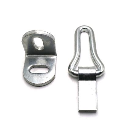 China CRD Traditional Modern Manual Warehouse Fireproof Roll Up Door Roller Shutter Door Part Galvanized Iron Hook Lock for sale