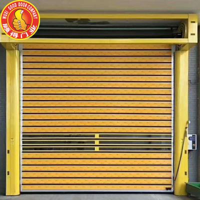 China Modern Fast Spiral Roller Shutter Metal Garage Door High Speed for sale