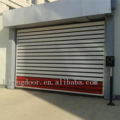 China Modern High Speed ​​Spiral Roller Shutter Door Fast Rolling Door for sale